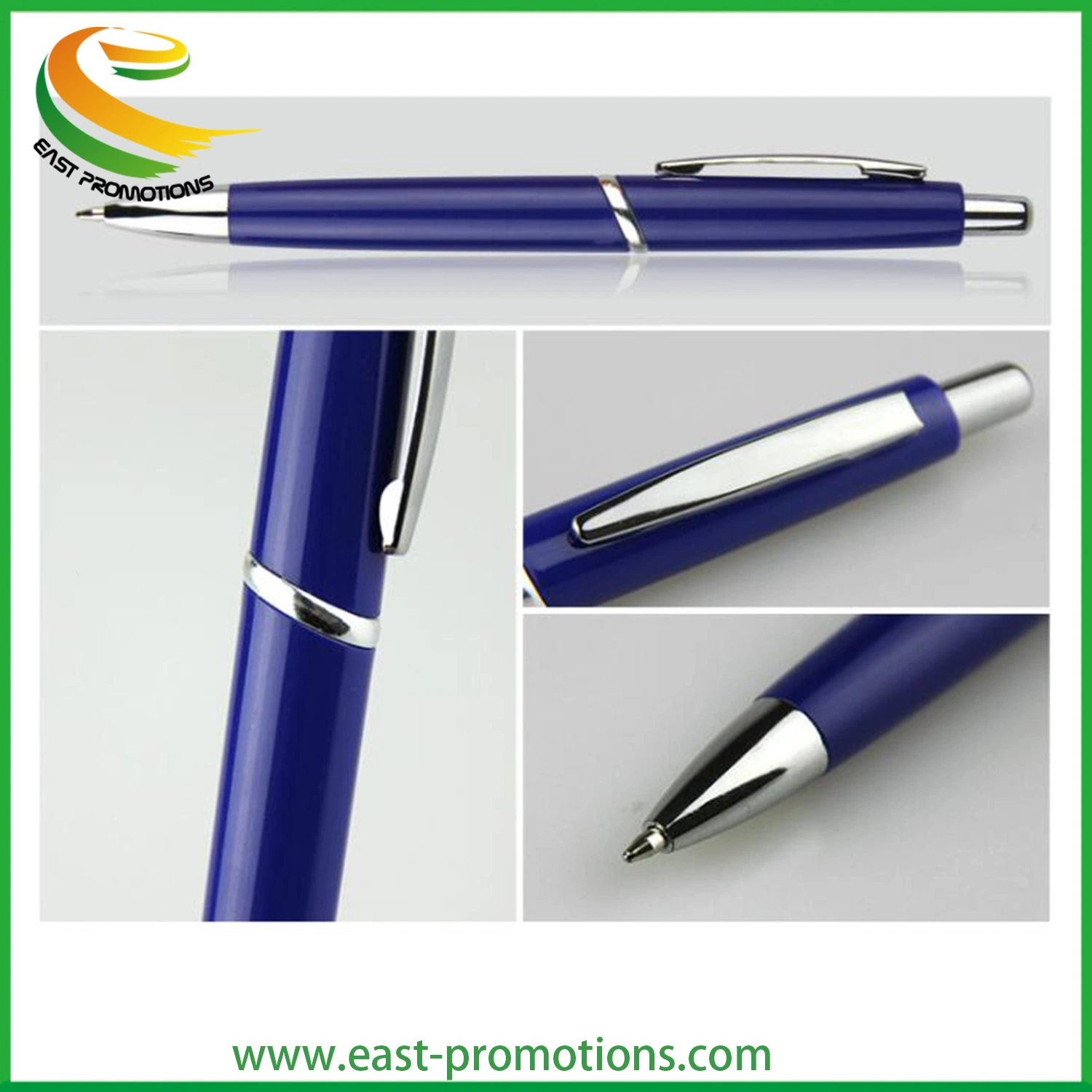 Fabricante personalizado Cheap Business Metal Pen clique Gift Ball Pen Para promoção