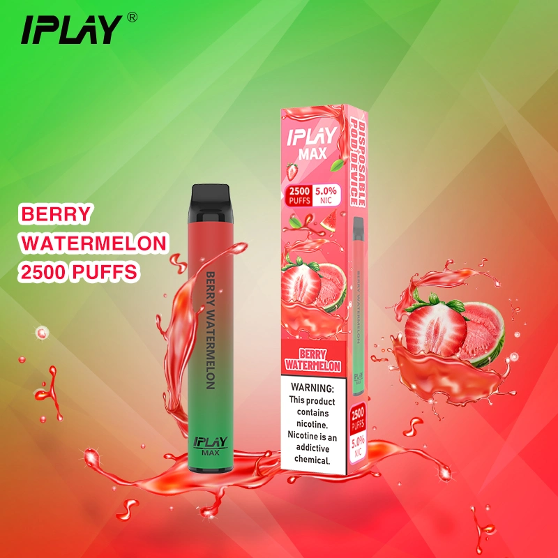 México Hot Sale Produtos iPlay Max 2500 puffs do original Fábrica