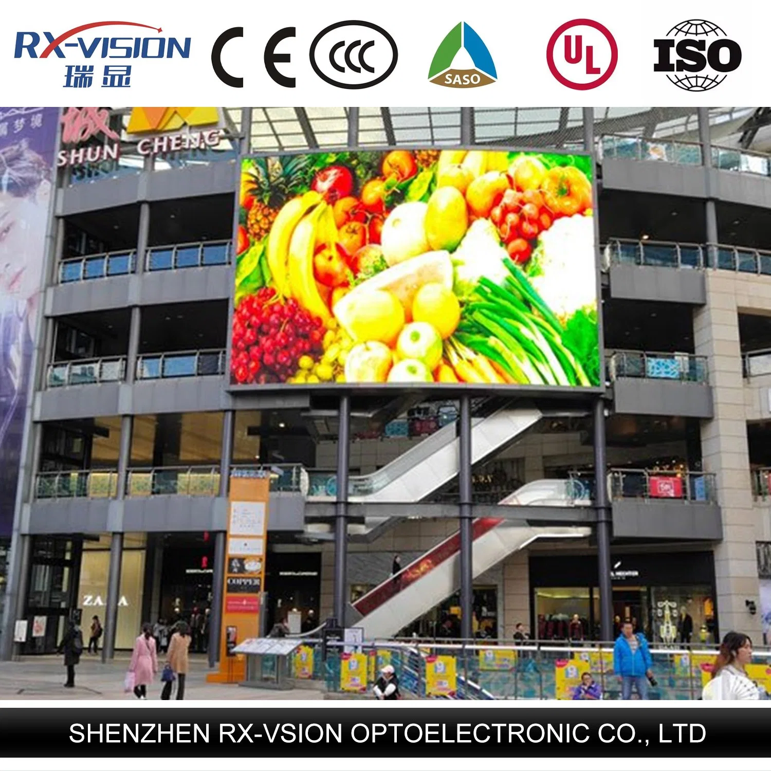 High Resolution Light Weight Cabinet P20/P16/P10 Outdoor Digital Advertising LED Display Screen