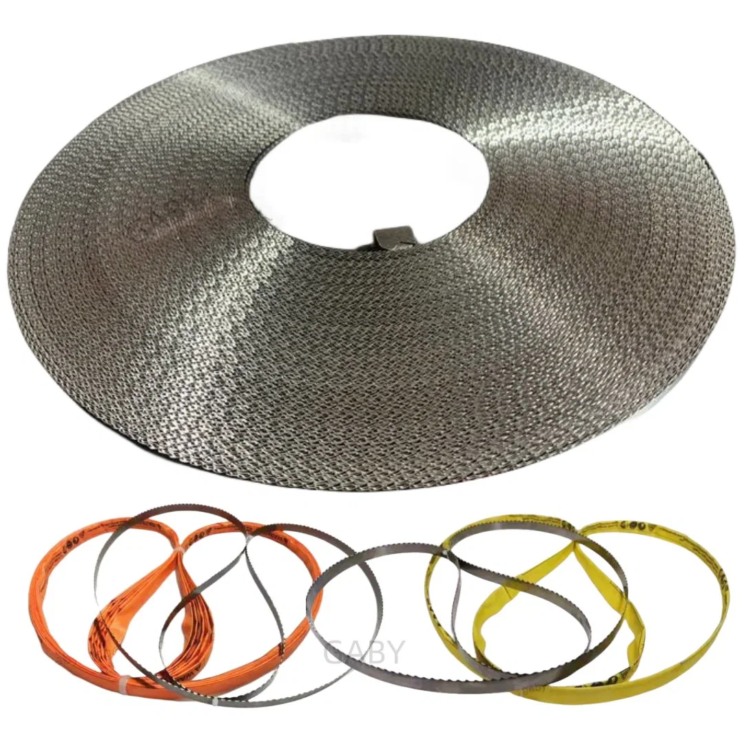 Carbon Steel Meat Saw Blade Teeth Harden Meat Bone Cutting Band Saw Blades Meat for Cutting Machine