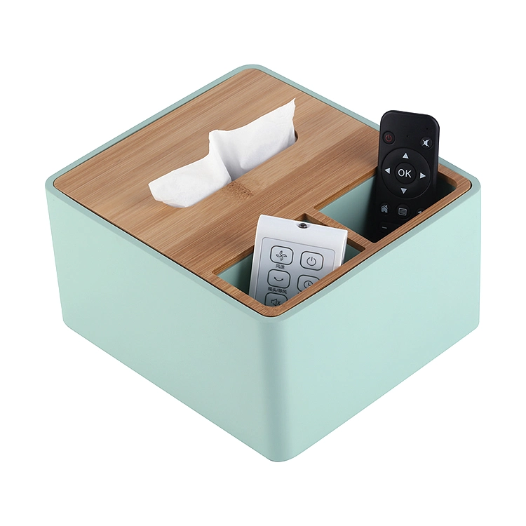 Home Desk Multifunctional Resin Organizer Storage Tissue Box