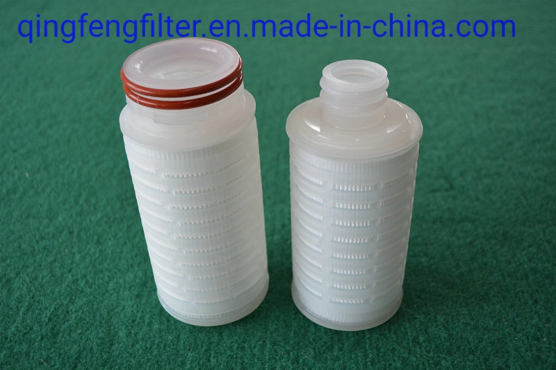 10 Inch Water Filters Diameter 69mm 5 Micron Absolute PP/PVDF/PTFE/Pes/Nylon/ Depth Pleated Filter Cartridges for Paints Inks and Coatings