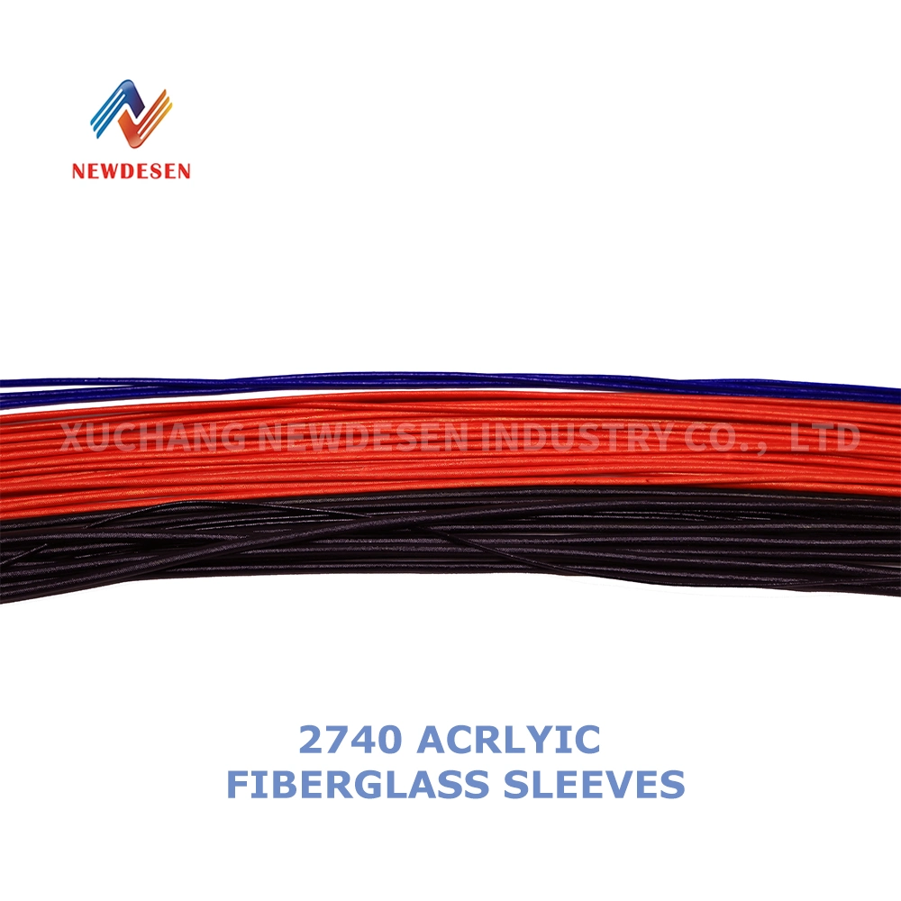 Silicone Coated Fiberglass Sleeving for Cable Wire2740