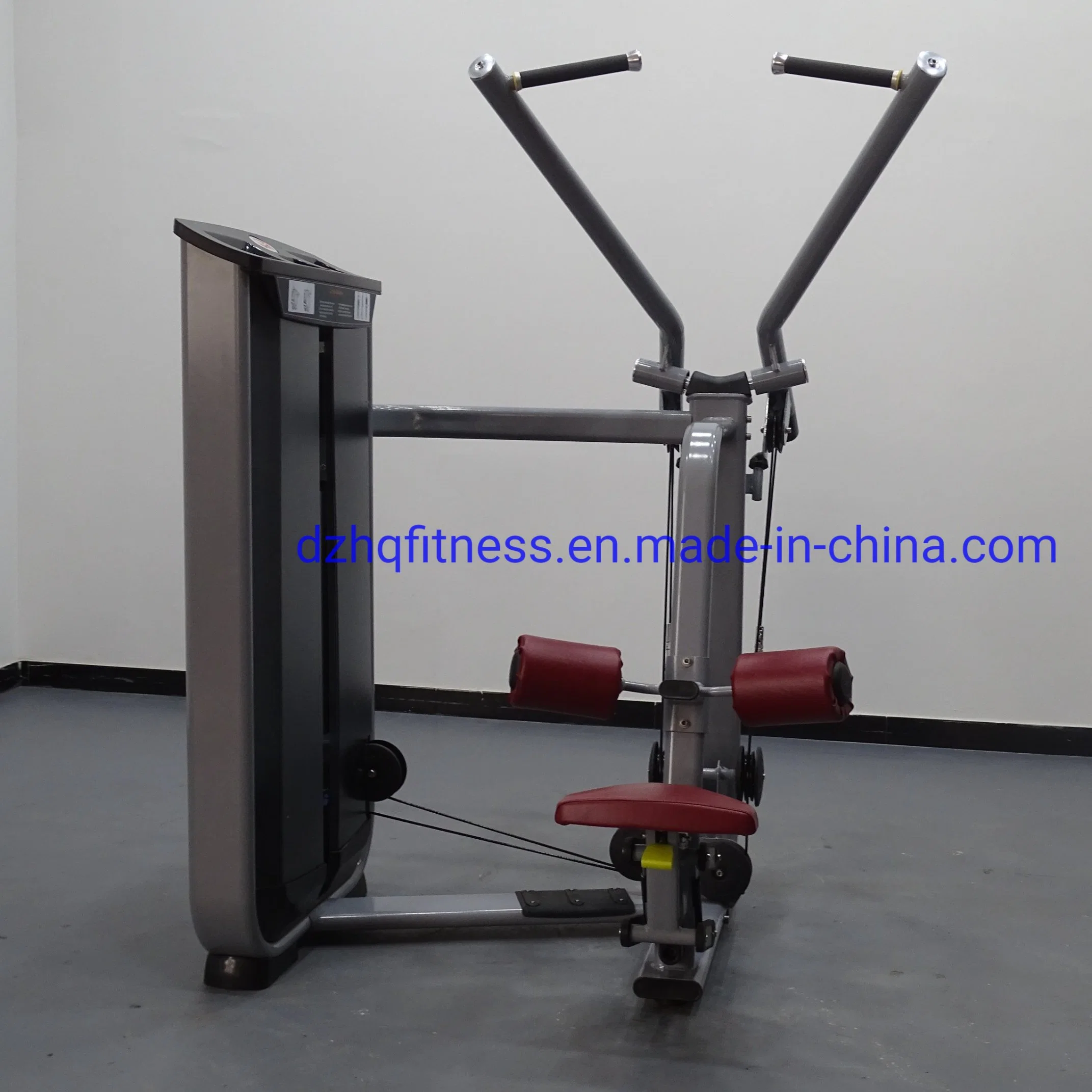 CE Approved Home Gym Commercial Strength Training Exercise Machine Pin Loaded Seated Lat Pulldown Fitness Equipment