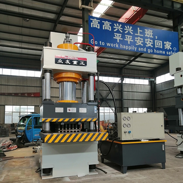 200 Ton Hydraulic Wood Sawdust Block Briquette Press Machine