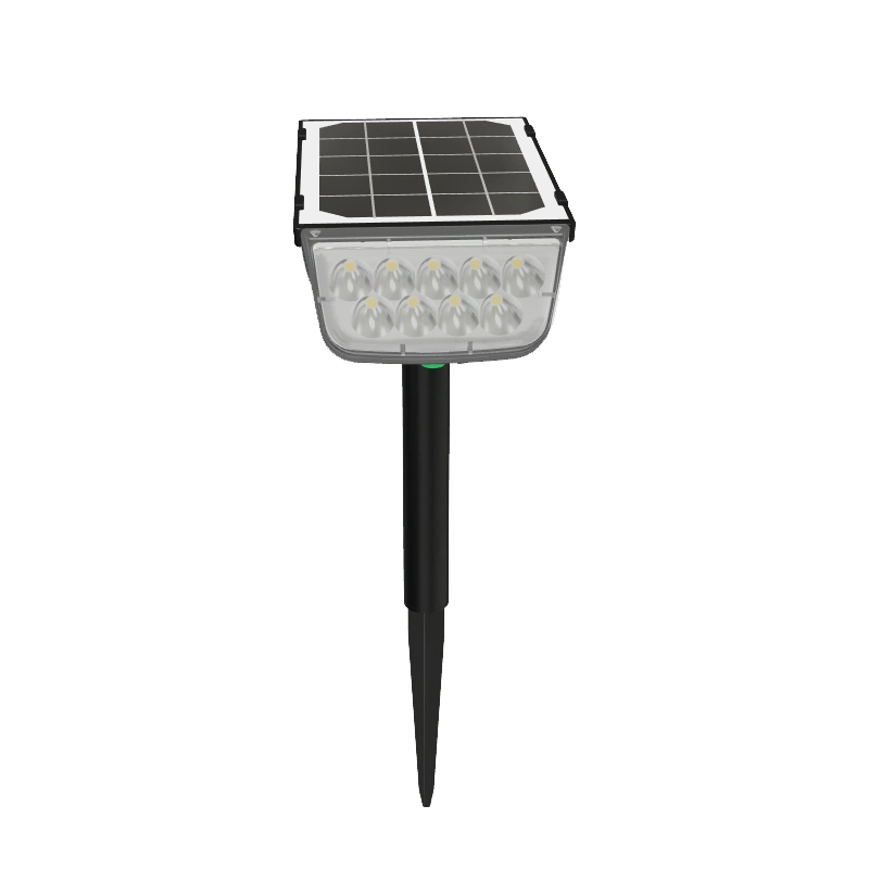 Outdoor Decorative Solar Lawn Lamp LED Powered Spotlight Garden Light