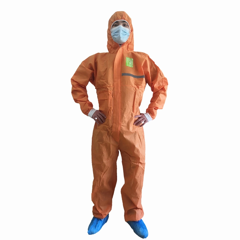 SMS SMMS Coveralls Overall Disposable Nonwoven Coverall Wholesale/Supplier Blue White SMS SMMS Nonwoven Disposable Coveralls Protective Overall