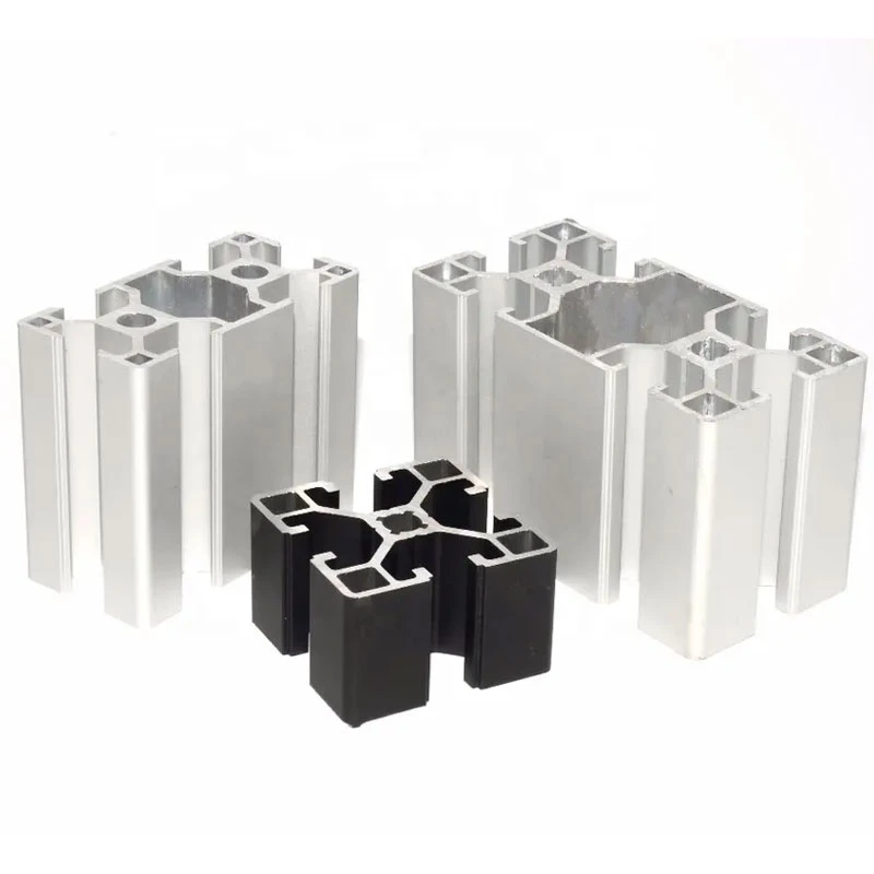 Perfil de extrusión de aluminio de aleación de aluminio industrial compartida de metal personalizado para Mecanizado CNC