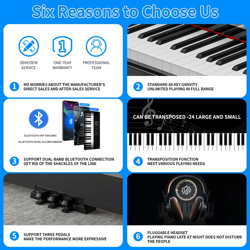 Teclado Piano Piano Electrico profesional Profecional Instrumentos Musicales Piano