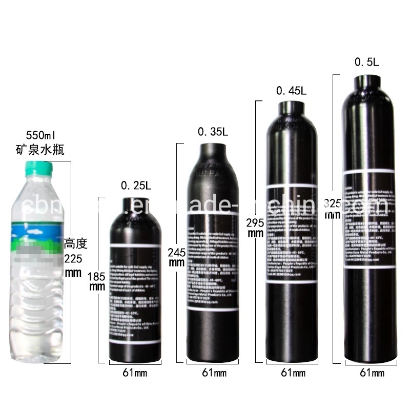 El CO2 de alta calidad de los cilindros de gas de Paintball de PCP tanques de aire