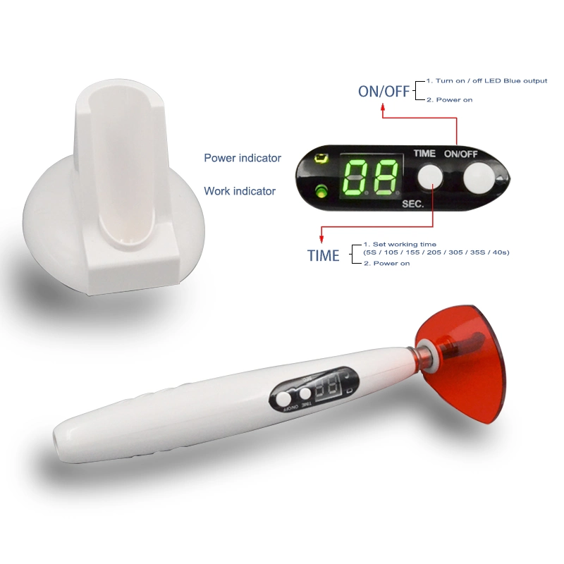 High quality/High cost performance Dental Equipment Wireless LED Curing Light