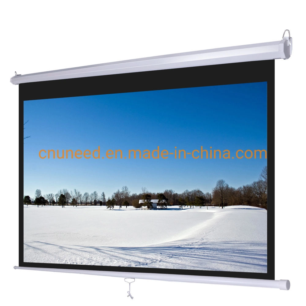 0.3mm White-Black Projection Screen Film Fabric