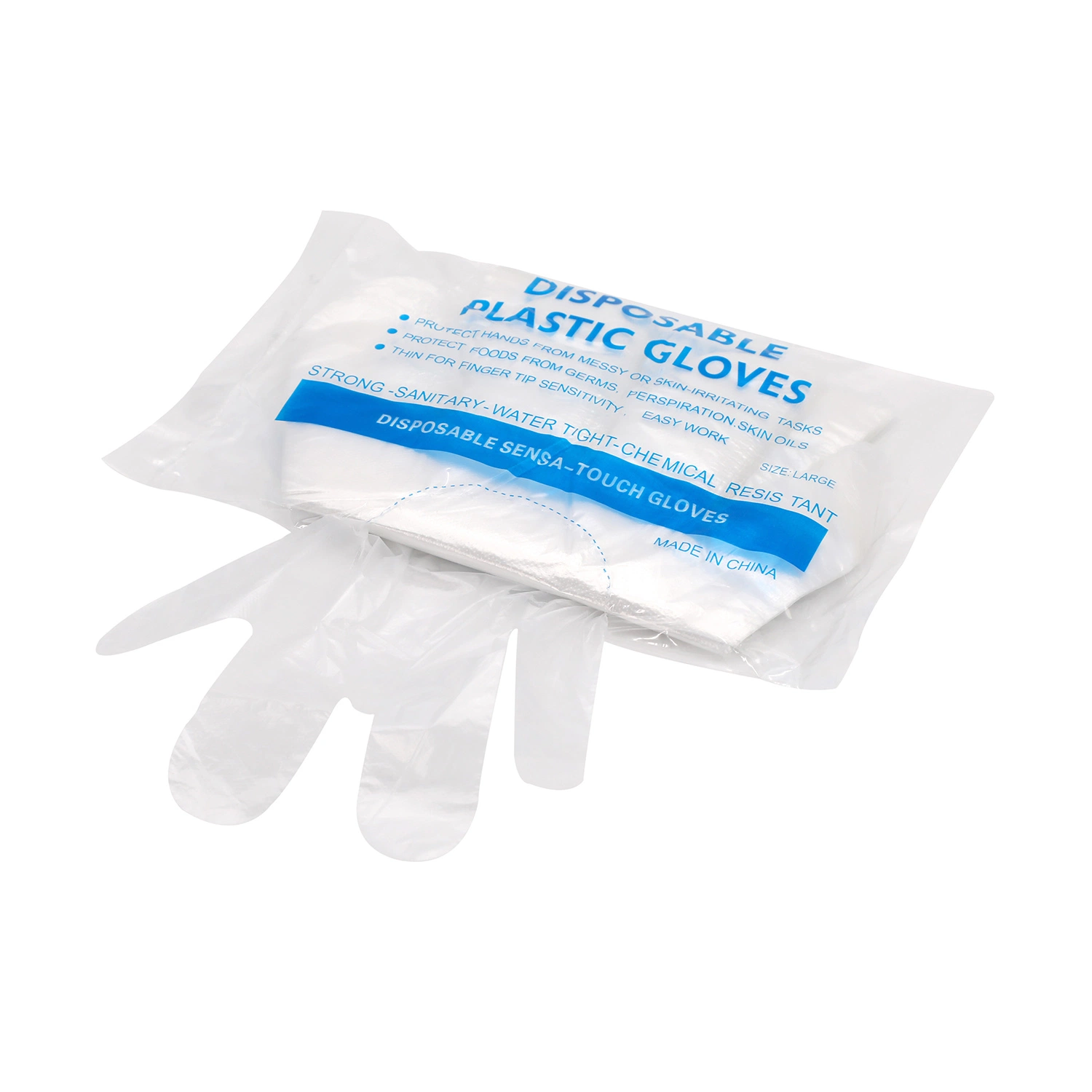 Food Grade Factory Wholesale/Supplier PE Glove Plastic HDPE Glove Disposable Gloves