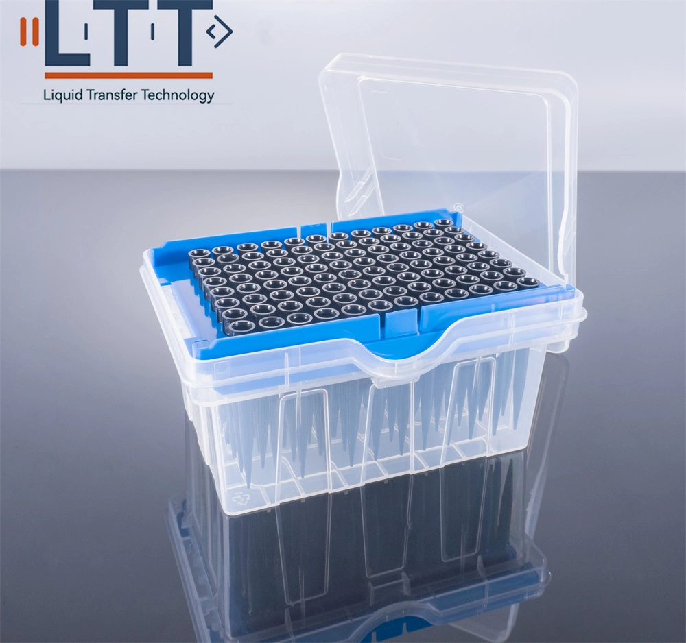 PCR Filter Suction Head 10/200/1000 Microlitre Pipette Filter Tip with a Storage Box Laboratory Universal Low Retention Sterile Custom