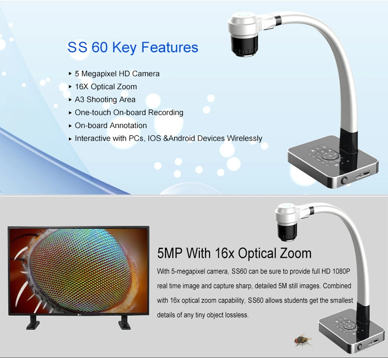 Mini Document Camera Ss60 WiFi