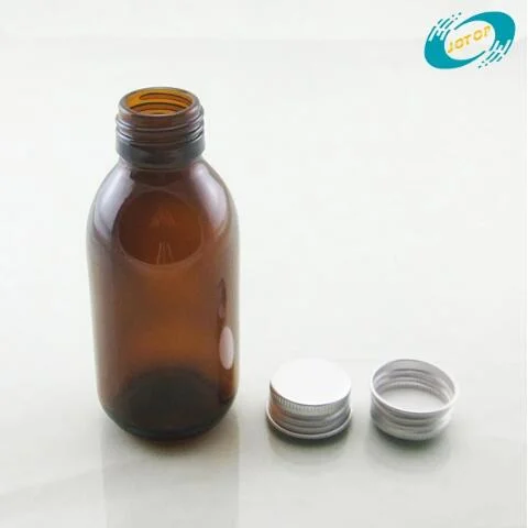 60ml 100ml 125ml Amber Oral Liquid Syrup Medicine Glass Bottle