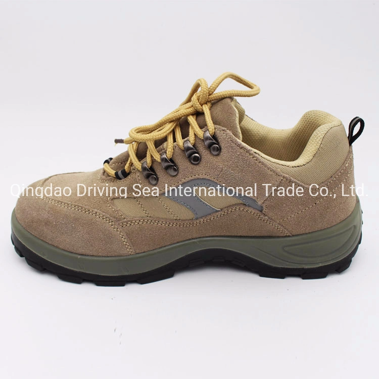 Suede Leather Steel Toe Plate Men's Work Safety Work Shoes