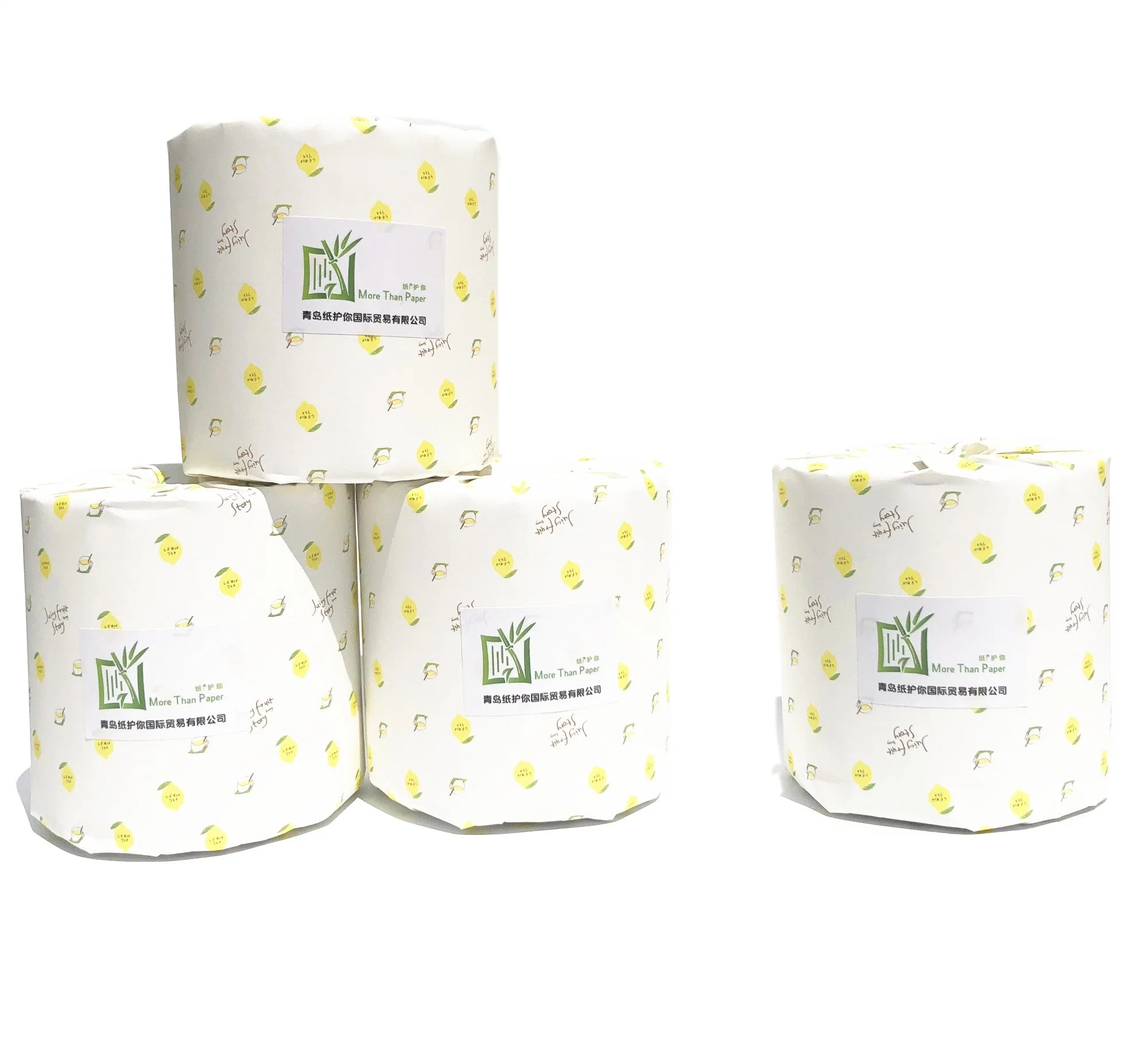 2/3 Ply Wholesale Price Bathroom Bamboo Toilet Paper Tissue Paper