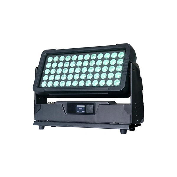 60X10W LED bañador de pared LED IP65 al aire libre de color de la Ciudad Hotel bañador de pared LED impermeable de la construcción de las luces de lavado