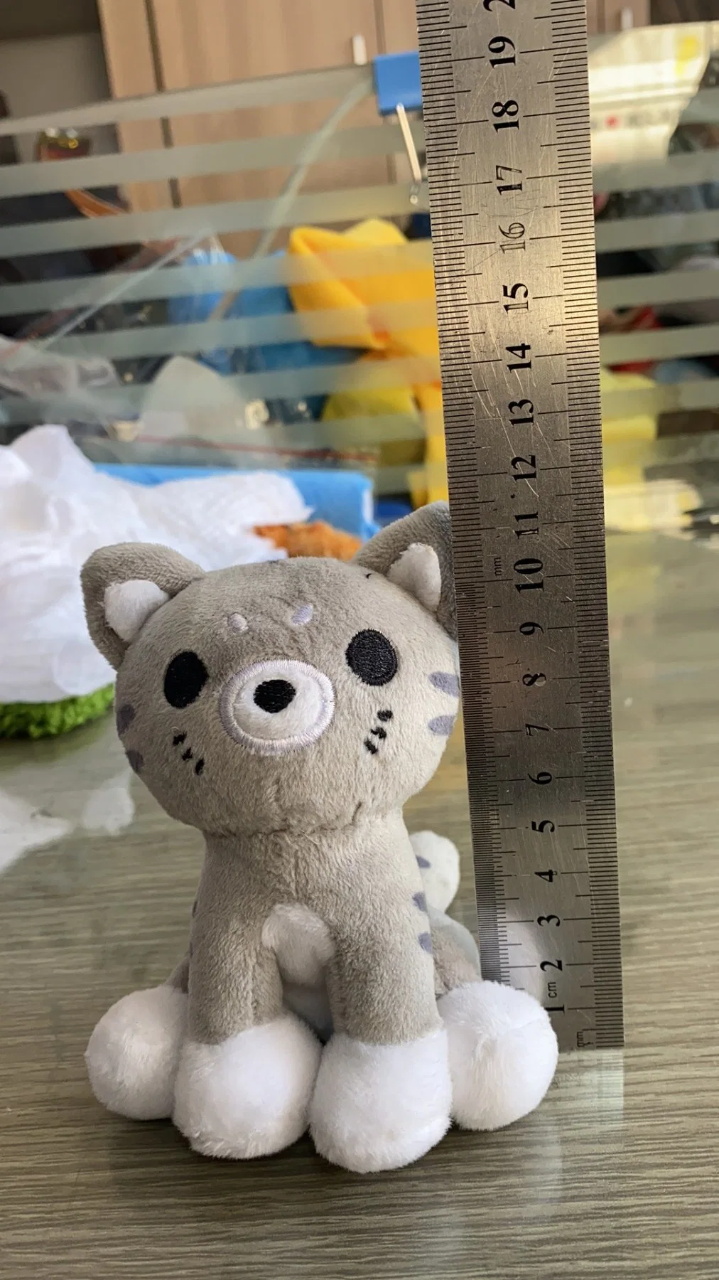 Personnalisé Petit Mini En Gros Mignon Doux Peluche Animal Poupée Chat