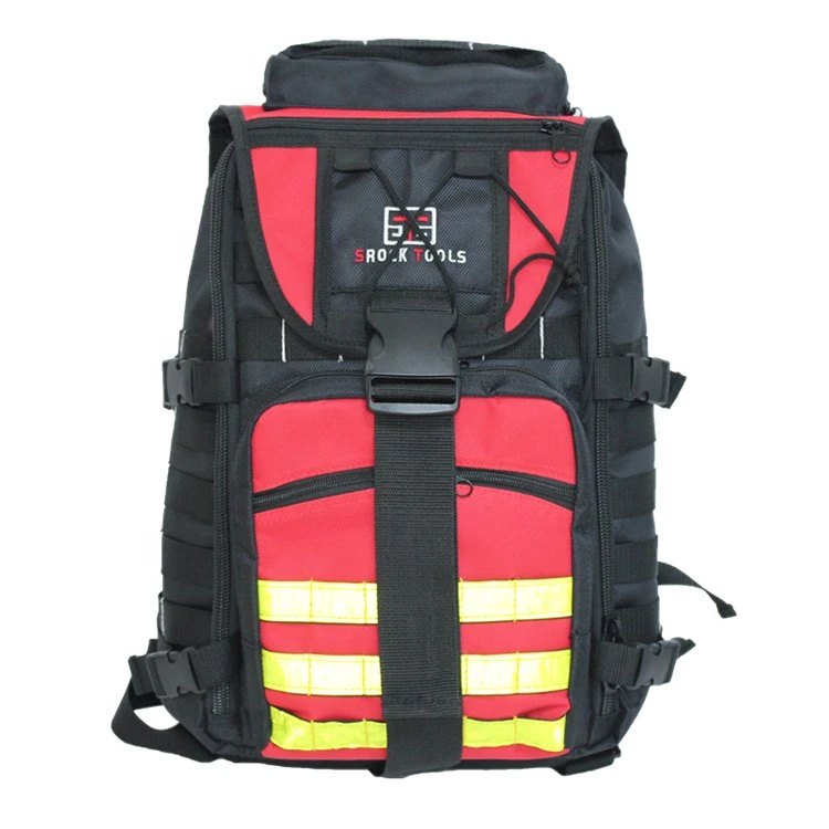 Business Computer Tool Bag Laptop Backpack for Fireman with Reflective Stripe