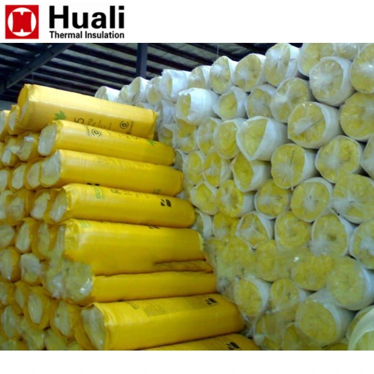 25mm Thick Fiber Glasswool Blanket Loose Glass Wool with Aluminum