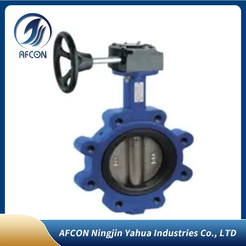 Resilient Seated Concentric Type Ductile Cast Iron Industrial Control Wafer Lug Butterfly Valves with EPDM PTFE NBR Lining API/ANSI/DIN/JIS/ASME