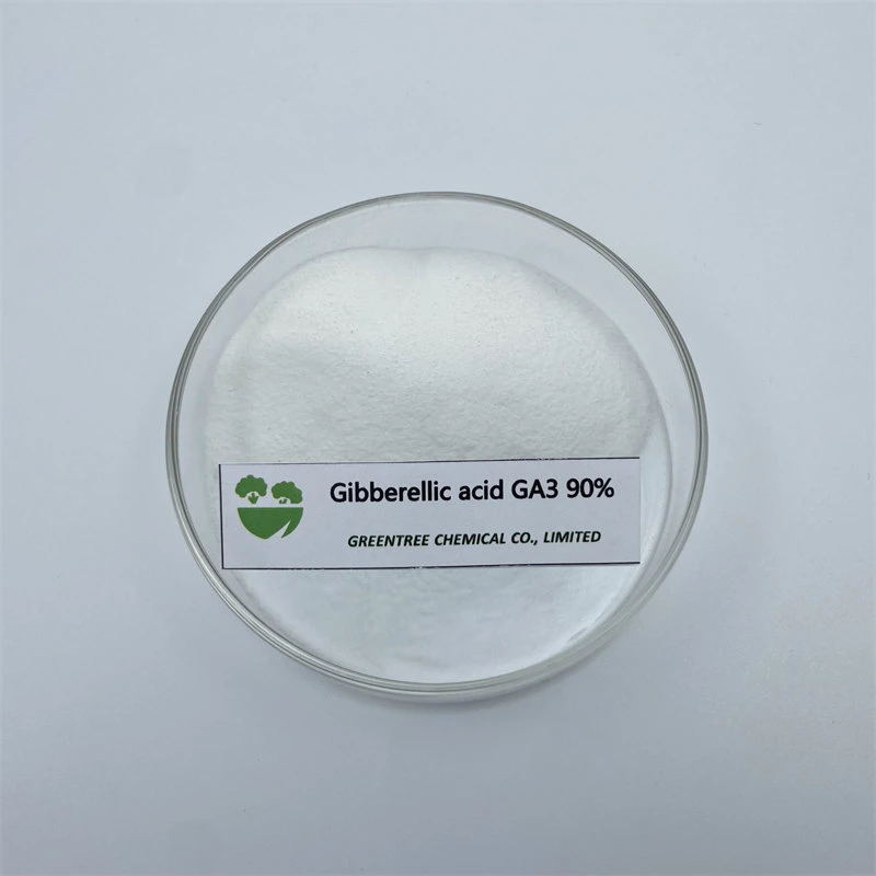 CAS no 77-06-5 Regulador de crecimiento de plantas Gibberellin giberelic GA3 90% TC