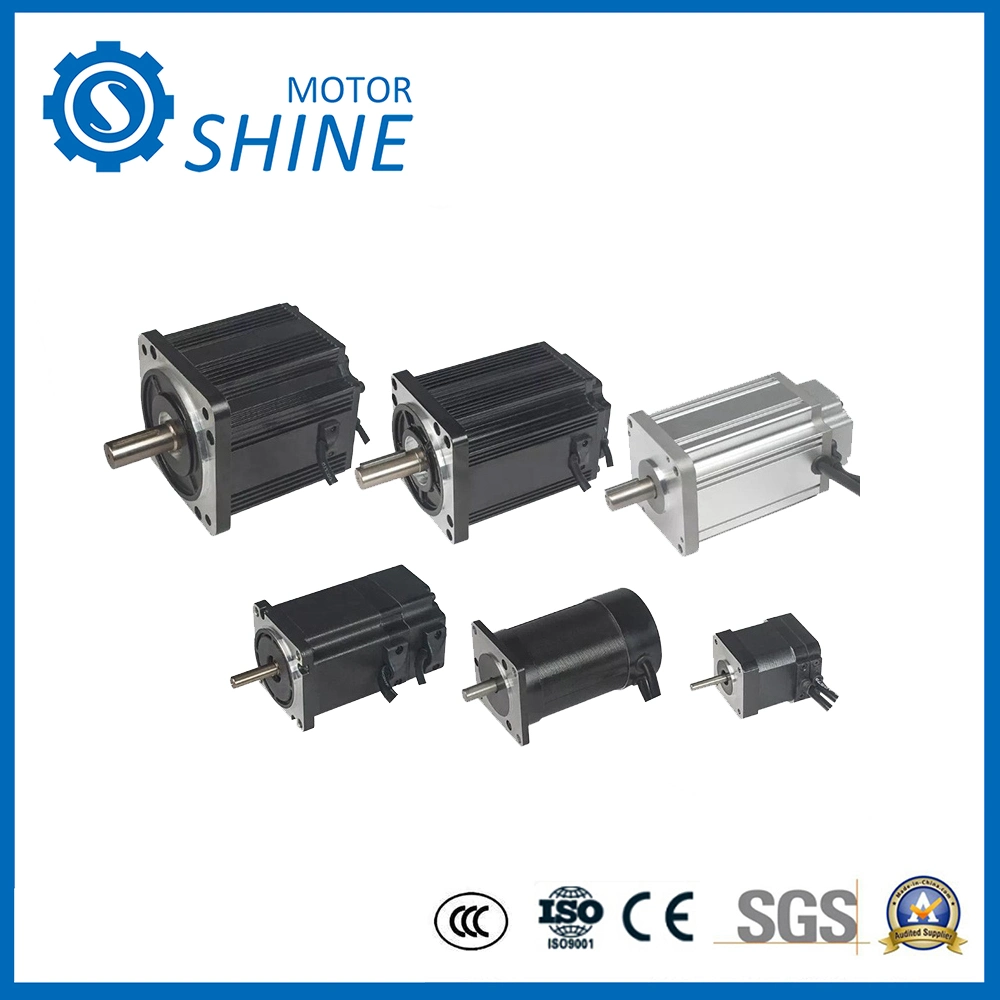 48V/24V 86mm de Alta Potência Elétrica Industrial BLDC Motor sem escovas