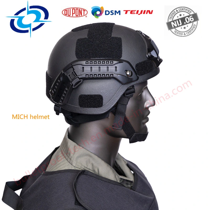 Ballistic Helmet Mich Aramid Combat Tactical Military Bullet Proof Helmet Casco 196