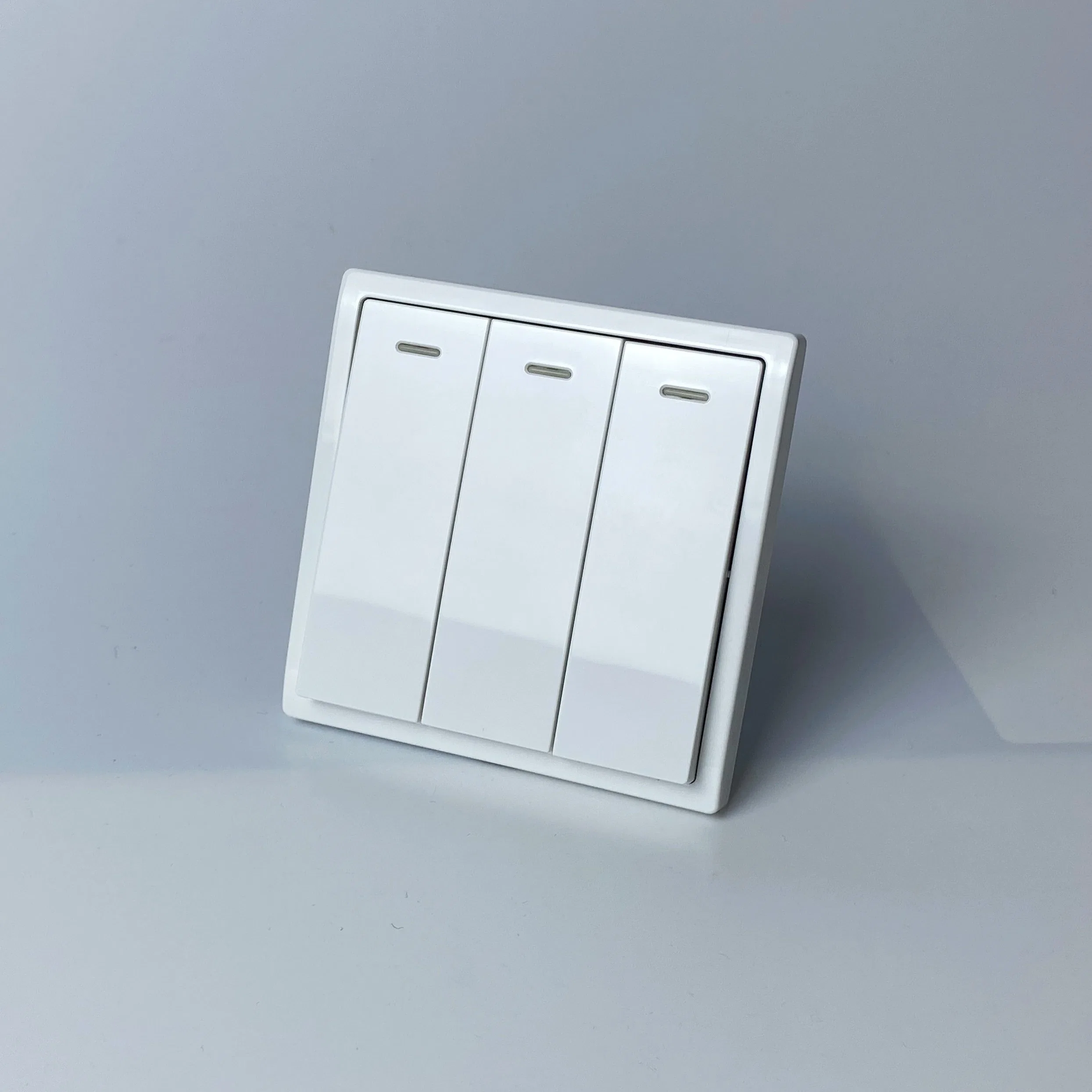 Shinelite nuevo diseño de botón grande Buen Material PC interruptor eléctrico de pared