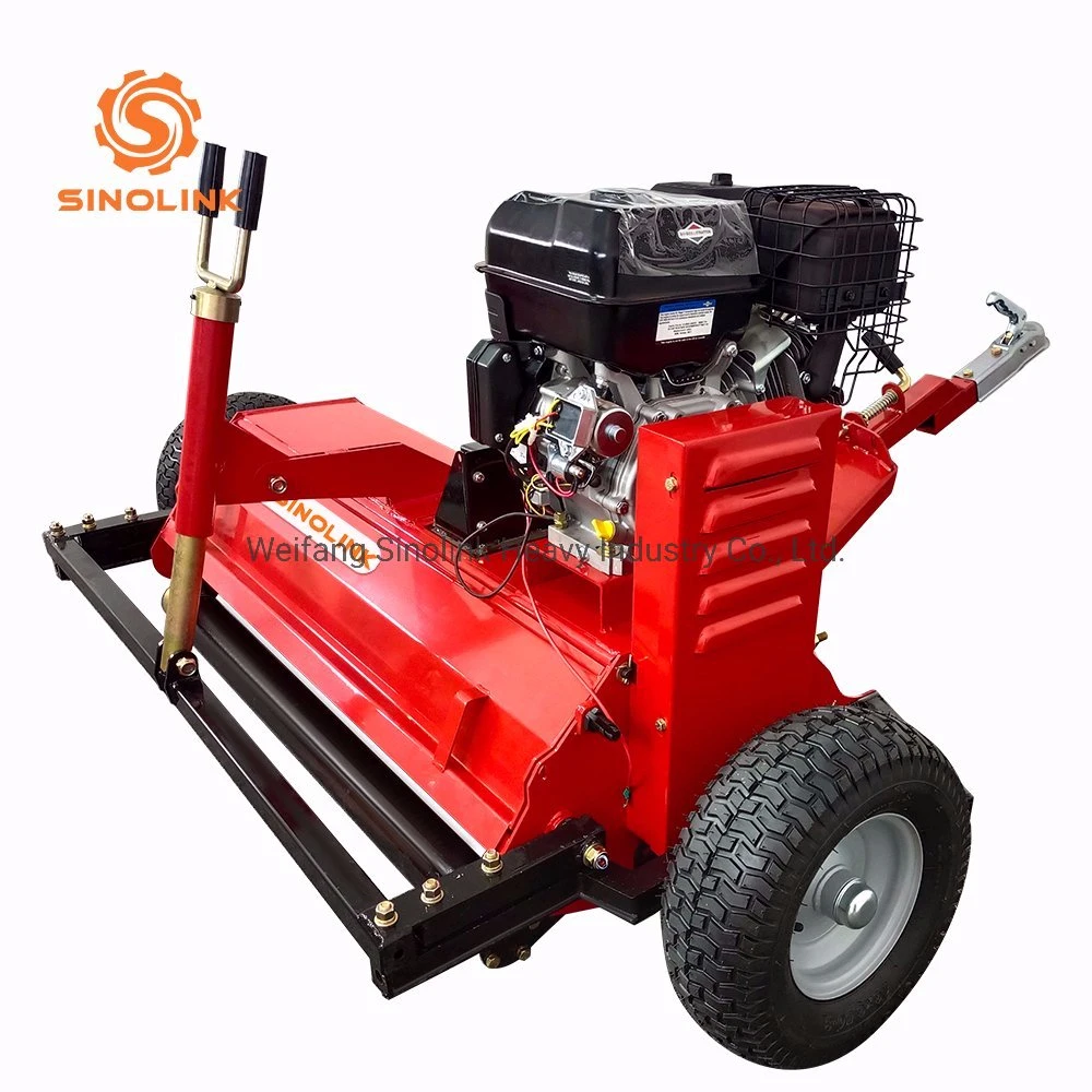 Red Color Gasoline Engine Grass Cutting Mower for Farm