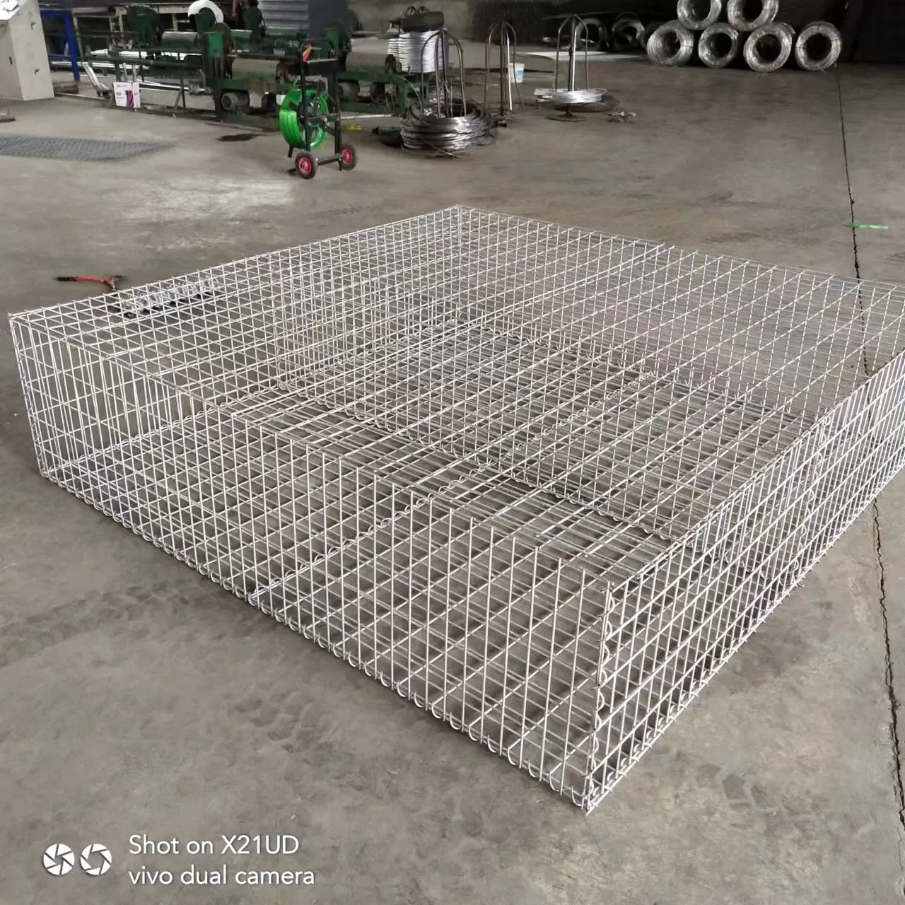 Una calidad superior Gabion Box a la venta de malla de alambre Gabion