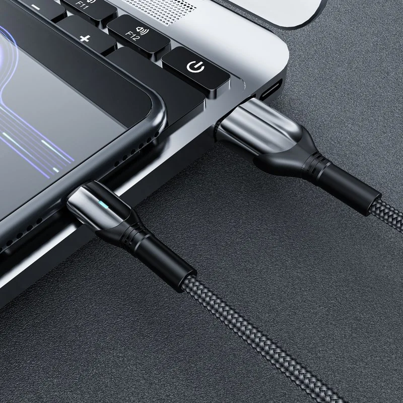 a Fast/ LED /Nylon Mobile Phone Cable Micro/Samsung Data Cable Zine-Alloy Case 1.0m Length