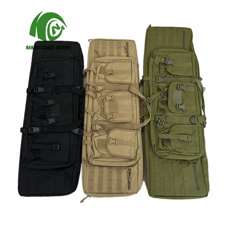 Kango 600D Oxford Double Cases Tactical Gun Cases Bolsa de hombro Para caza y tiro