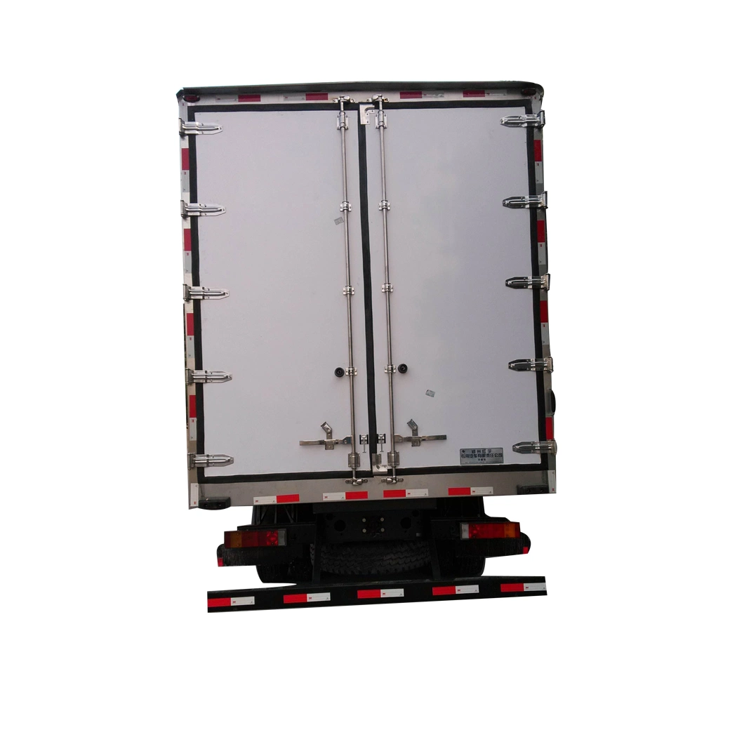 High quality/High cost performance  XPS/ PU Insulation Small Mini 3tons 5 Tons Frozen Vegetable Meat Transport Truck Refrigerated Body