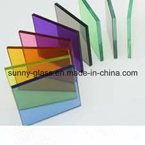 6.38mm 8.38mm Clear Tempered Laminated Glass