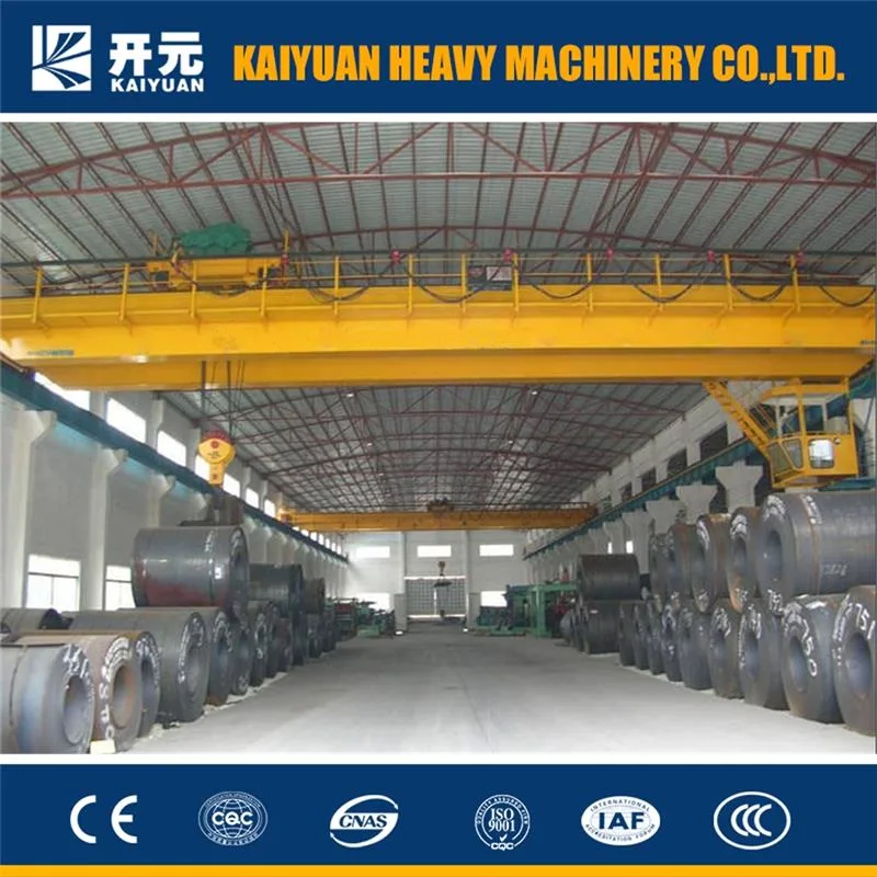 10, 20, 30t, up to 500t, Electric Moblile Winch Trolly Type Double Girder Overhead Crane