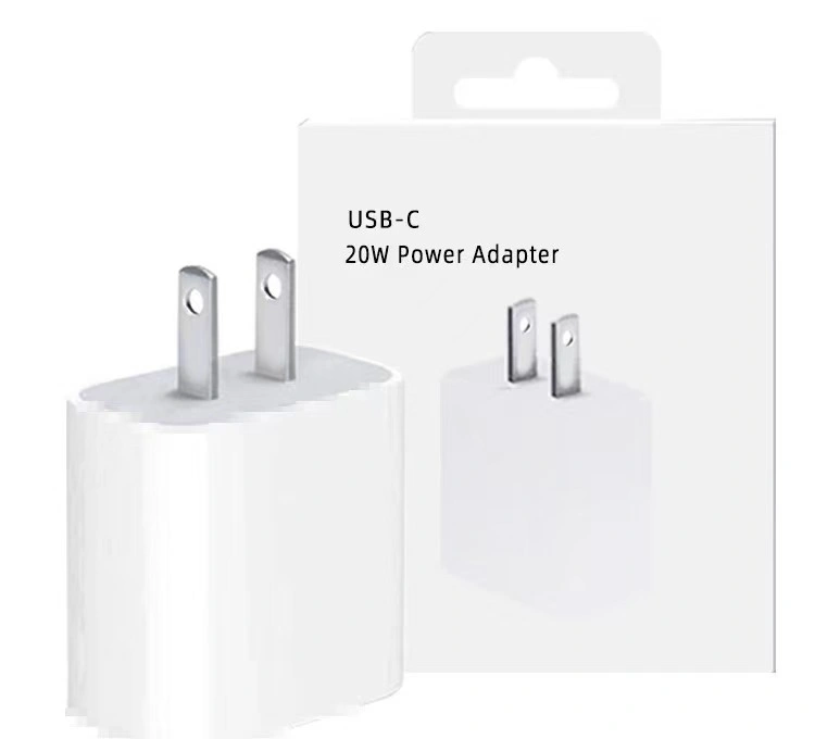 Factory Price Wholesale/Supplier Mobile Phone Accessory High quality/High cost performance  Pd Fast Charging Type C 20W Charger Adapter Us USB-C Pd Phone Charger Wall Charger for iPhone