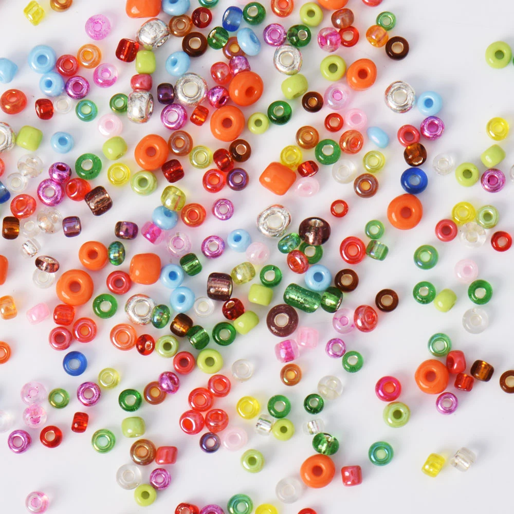 Round Acrylic Beads Gumball Bubblegum Plastic Resin Beads - Mixed Colors