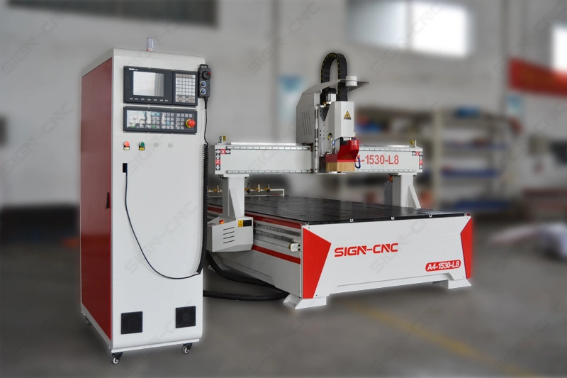 Troca automática de ferramentas com Router CNC 9 kw do fuso do ATC, Madeira fresadora CNC 1325 do ATC