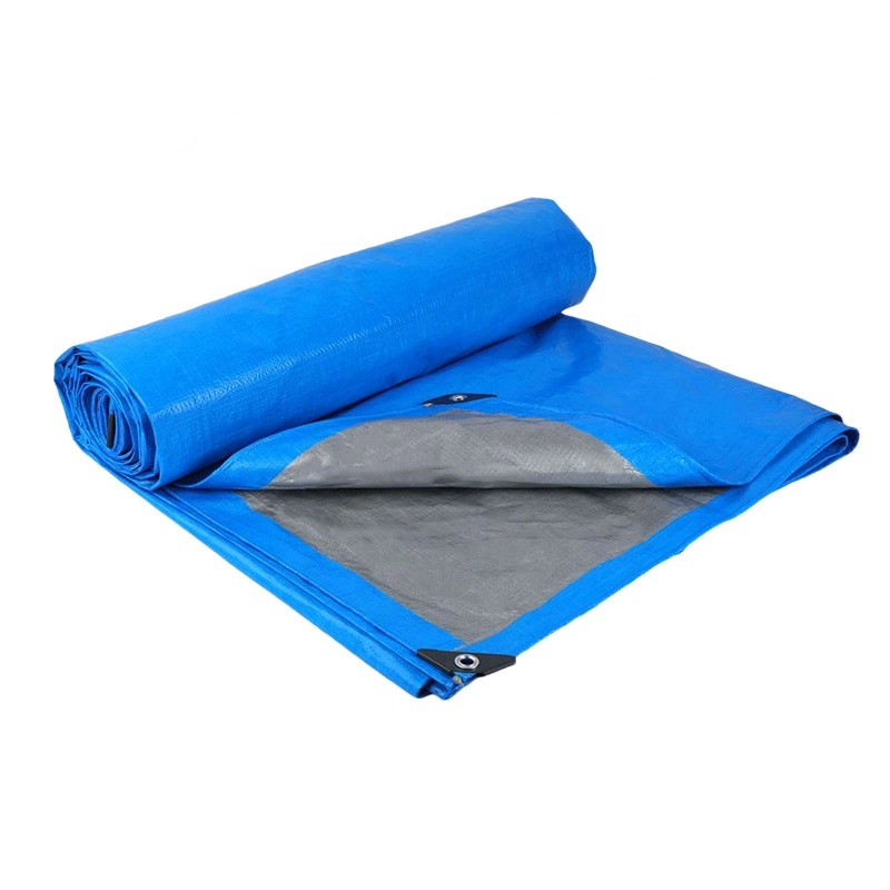 Waterproof Fireproof PE Tarpaulin Sheet Poly Tarp Rolls for Awning