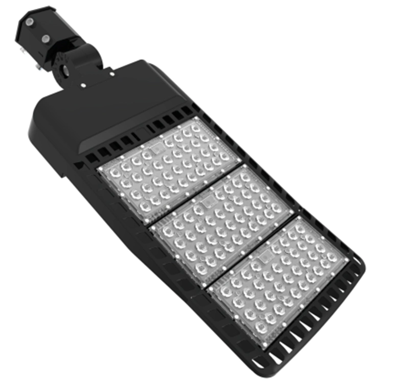 Outdoor LED Parking Lot Lighting 80W/100W/120W/150W/200W/250W/300W Photocell Sensor LED Shoe Box Light