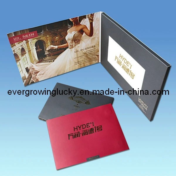 5.0inch USB Video Player Greeting Card