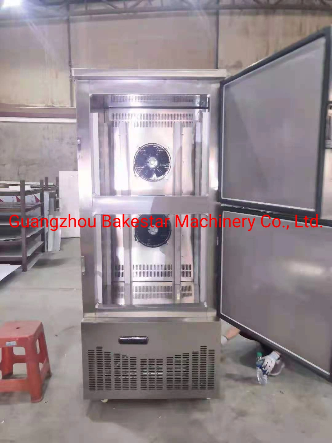 -40 Degree Lab Medical Sea Food Dough Bread Bakery Kitchen Equipment Stainless Steel Shock Blast Freezer