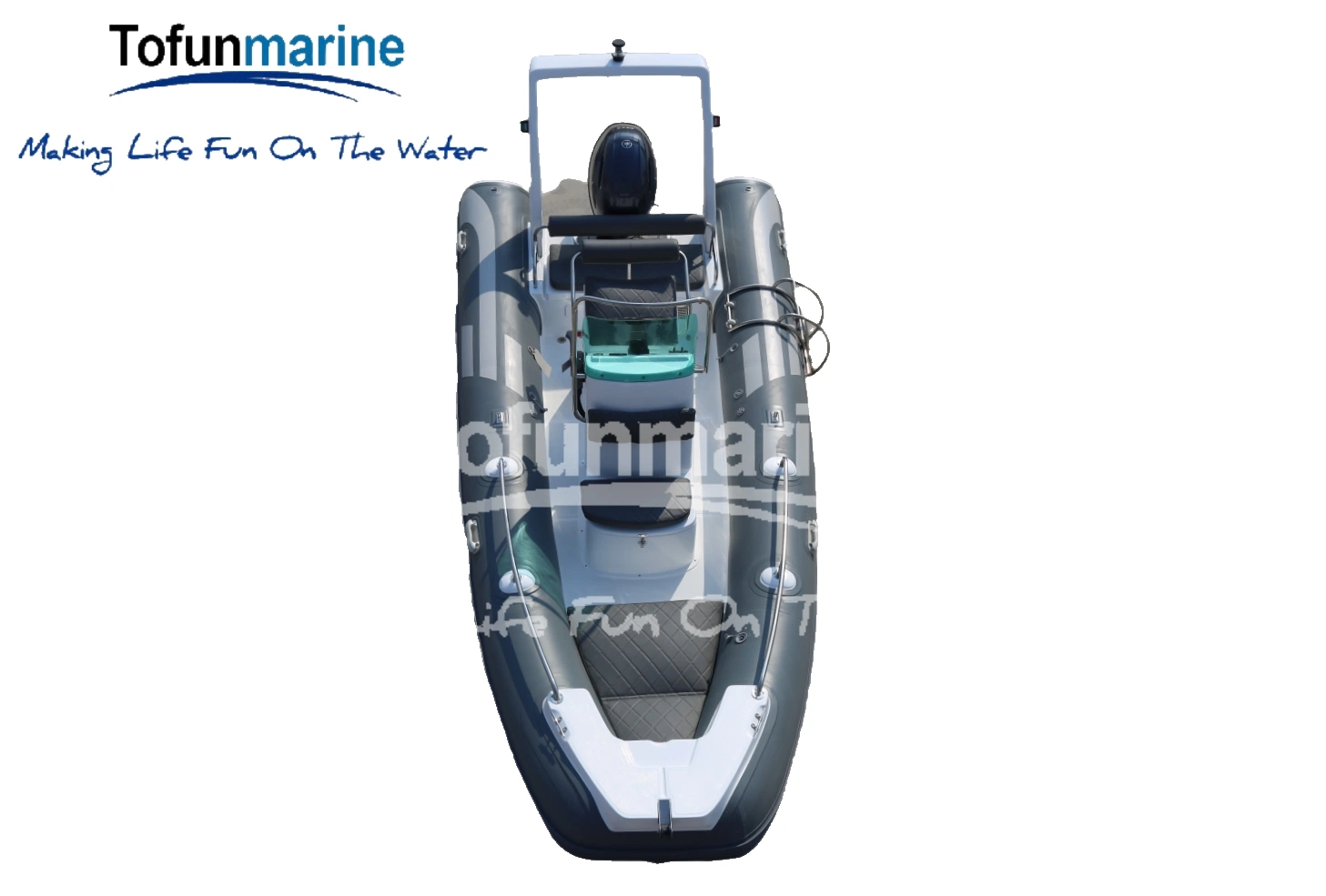 5,2 m/17pieds PVC/Hypalon Rib bateau/Power Boat/bateau à moteur/Bateau Bateau de pêche/vitesse