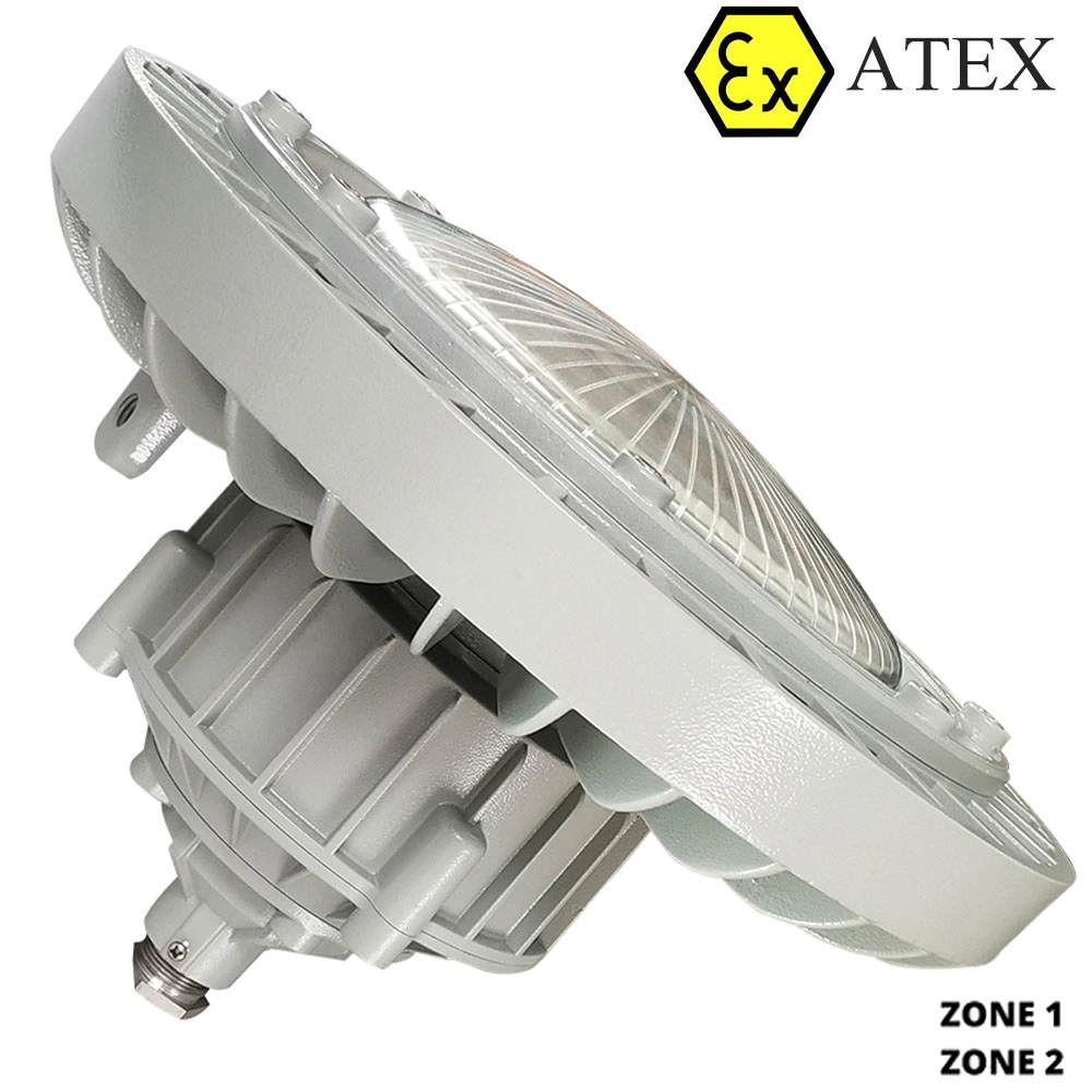 Lampes LED haute baie ignifuges pour zone de travail dangereuse 1 Avec certificat ATEX de TUV