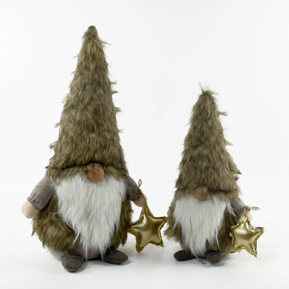 Handgemachte Weihnachtsgeschenke Zwerg Elf Winter Khaki Gesichtlose Gnome