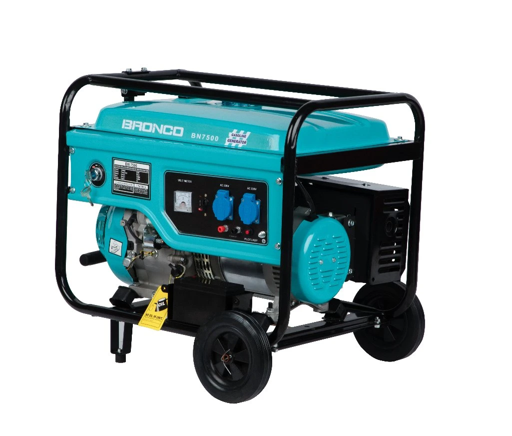 Bronco 5kw/5kVA Household Electric Portable Gasoline Geneartor with Handle