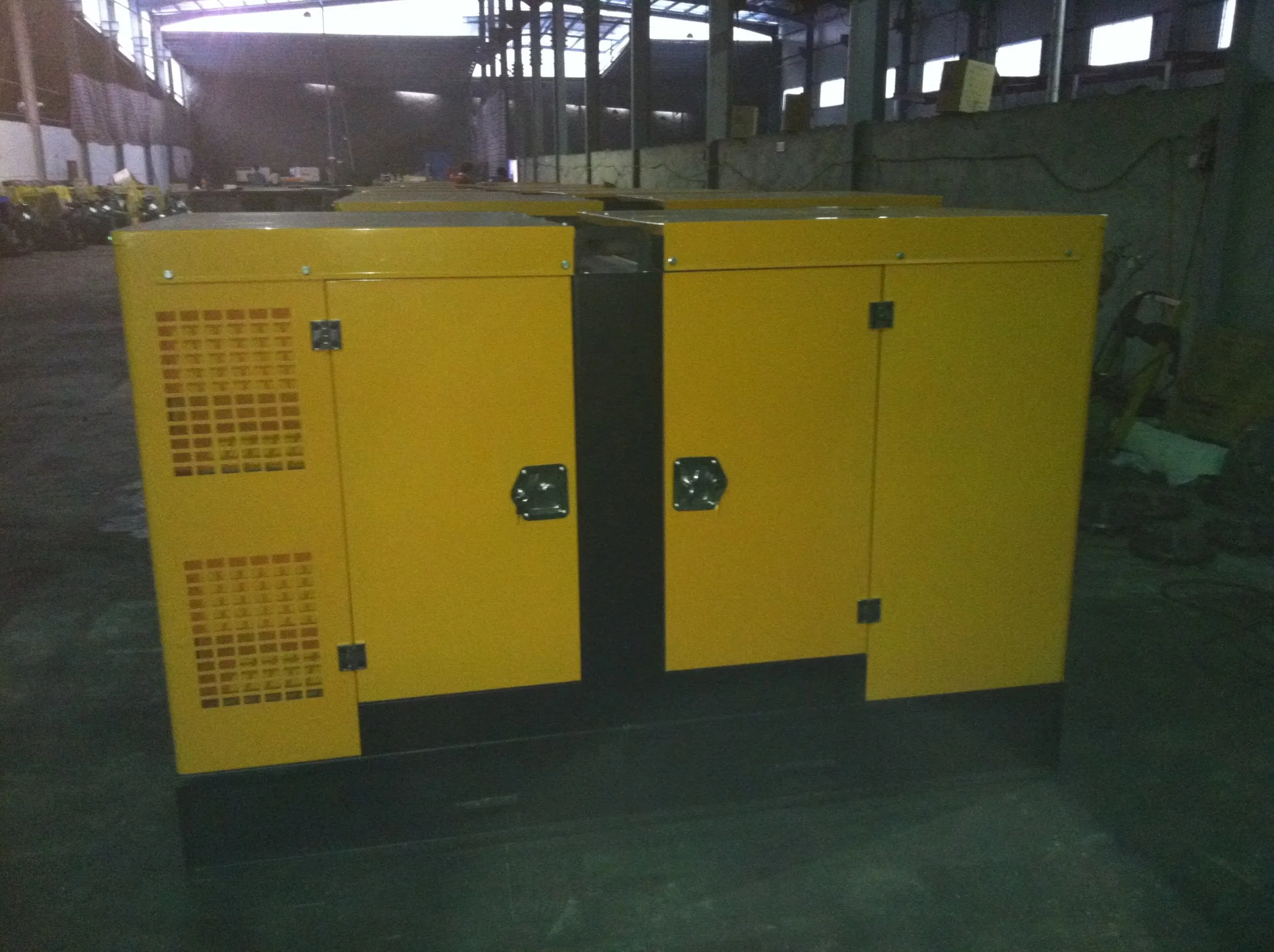 60kVA-1000kVA Shangchai Electric Silent Diesel Generator 4 Stroke Diesel Engine Genset